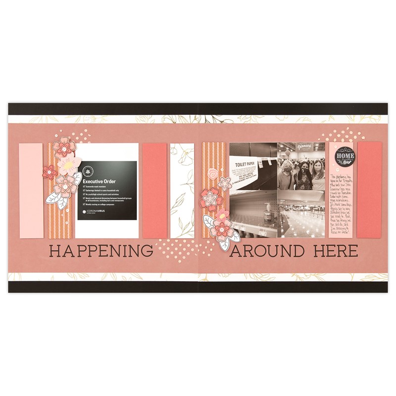 CTMH Happening Around Here Layout