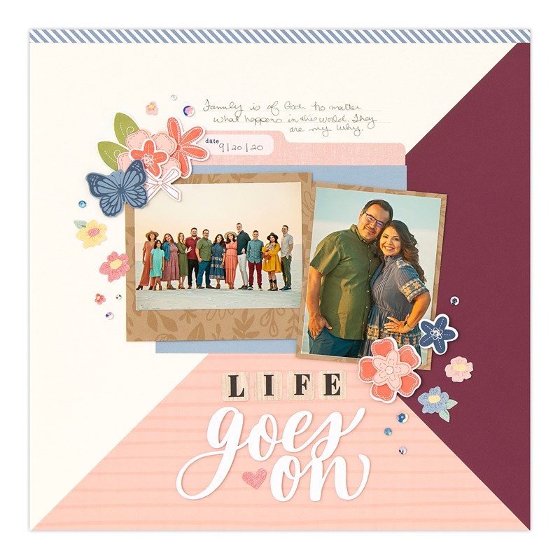 CTMH Life Goes On Layout
