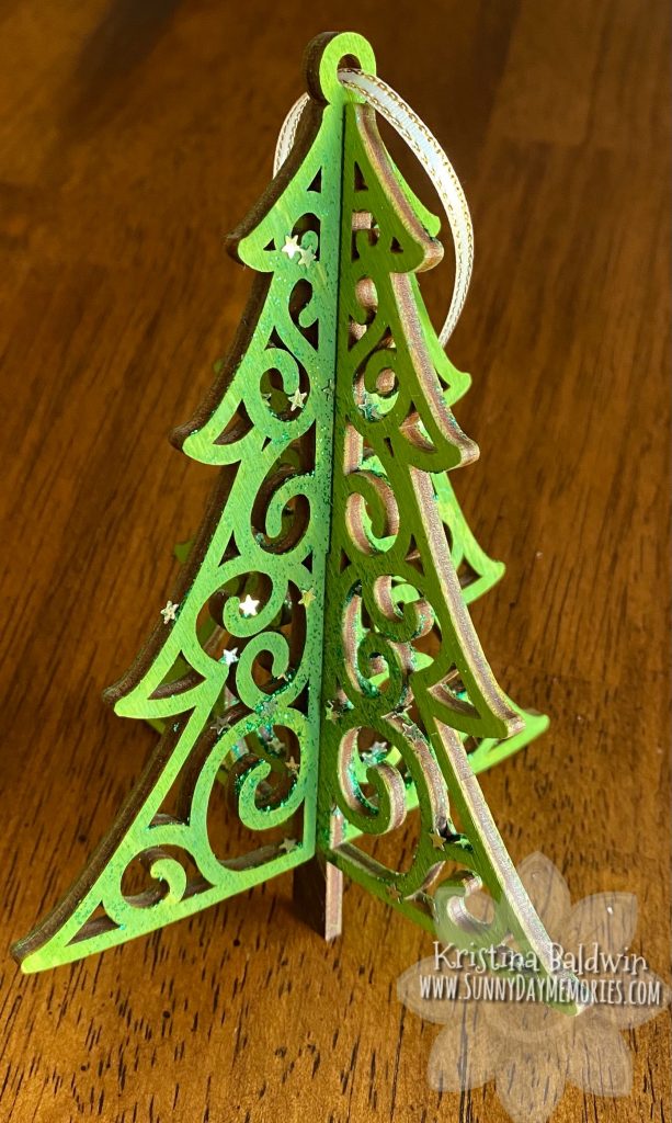 A 3-D Wood Tree Ornament for National Christmas Tree Day