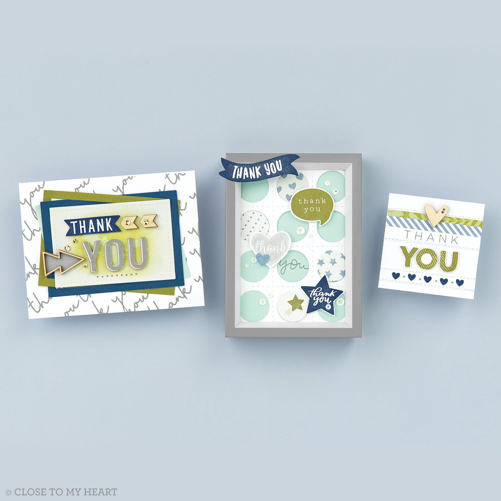 Gratitude Projects Created with Every Thank You Stamp Set