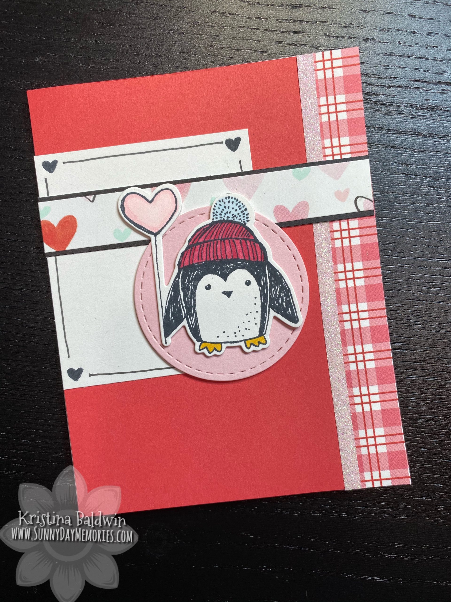 Penguin Valentine's Day Card