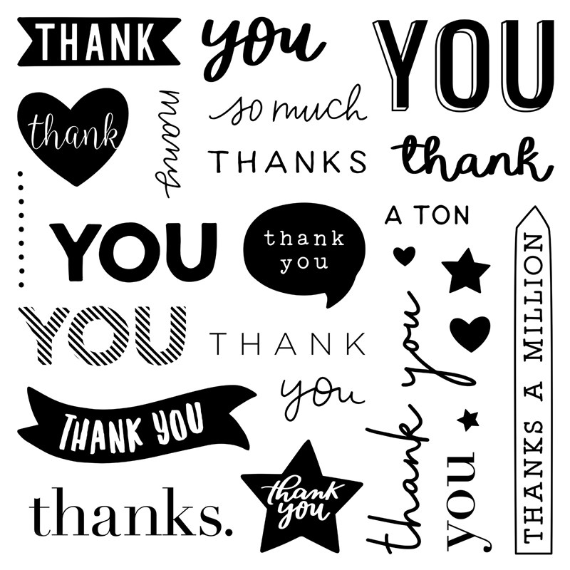 Every Thank You January Stamp of the Month