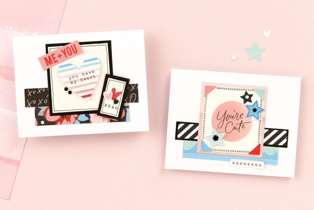 CTMH Valentine Card Samples with Perfect Match Collection
