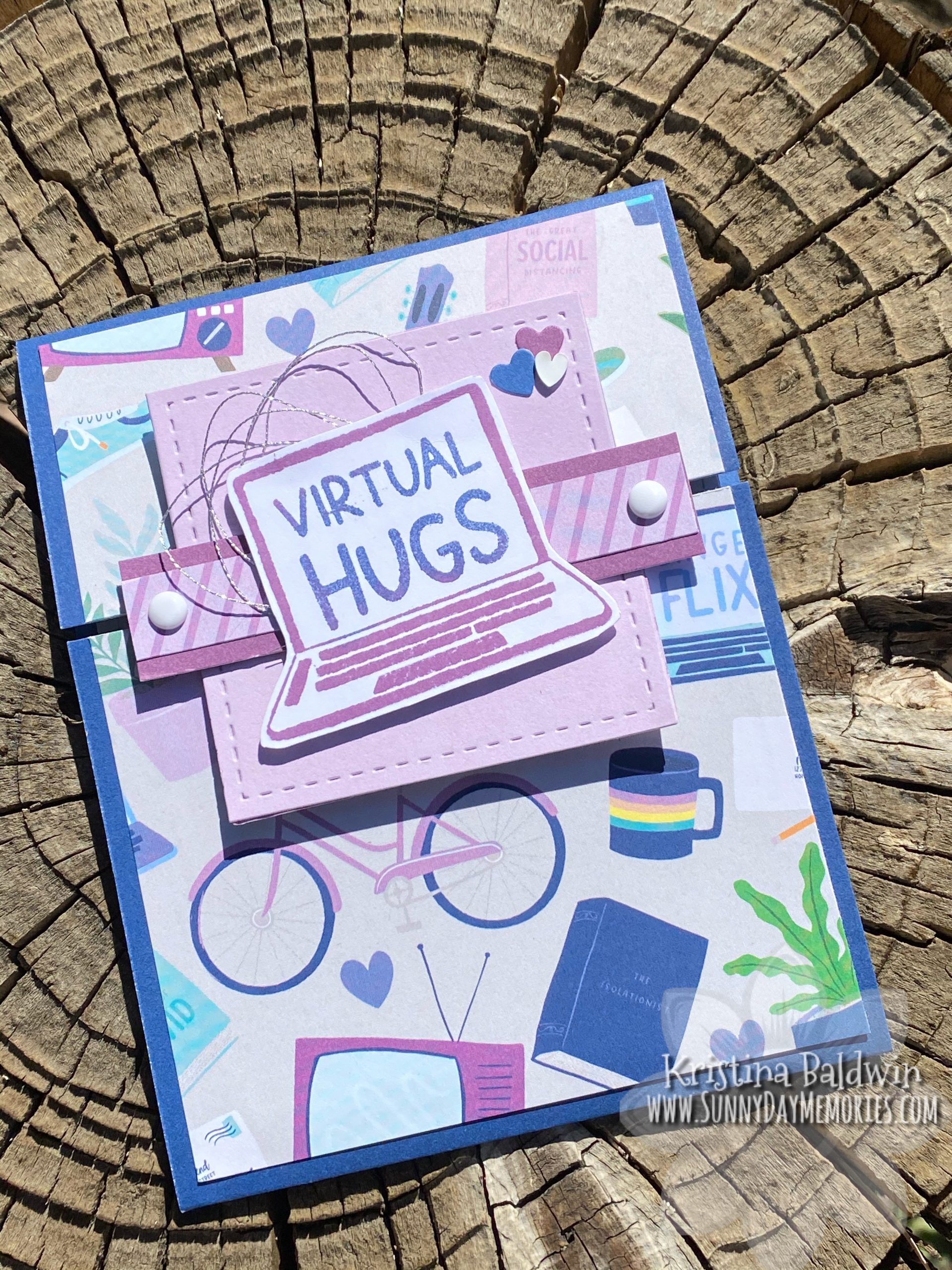 CTMH Virtual Hugs Card