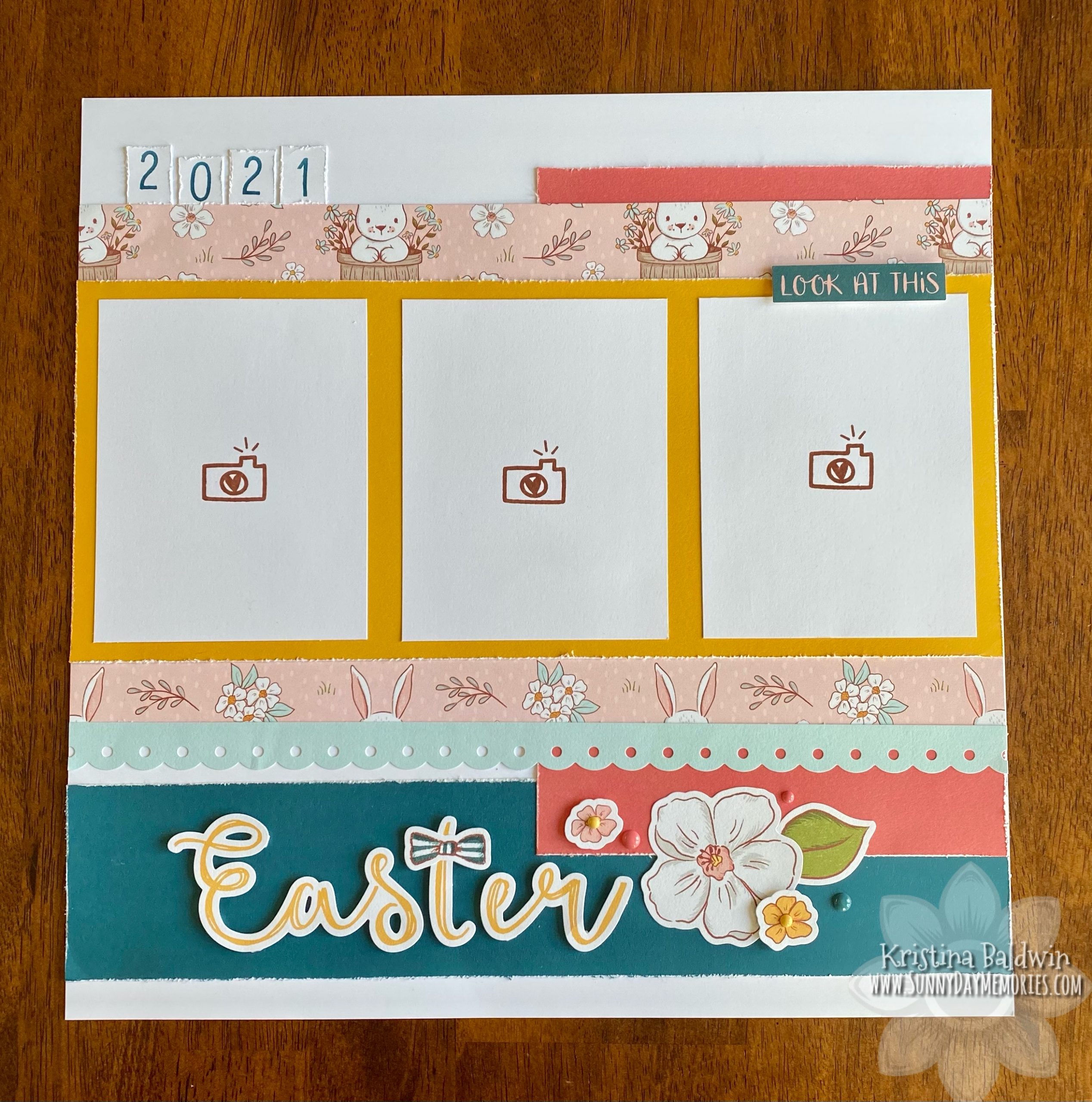 2021 Easter Single Page Layout