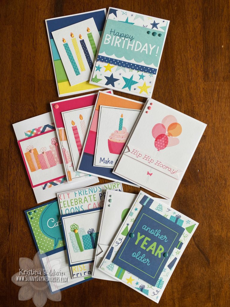 Party Time Celebration Cards Kit