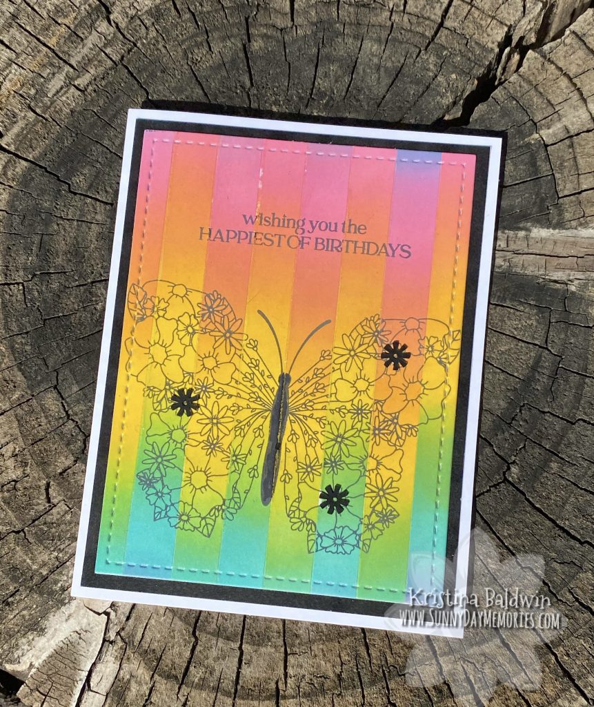 Winged Masterpiece Birthday Card