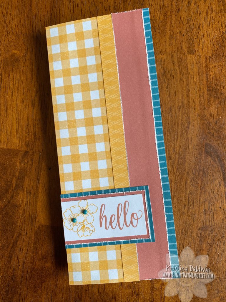 Cherry Blossoms Hello Card