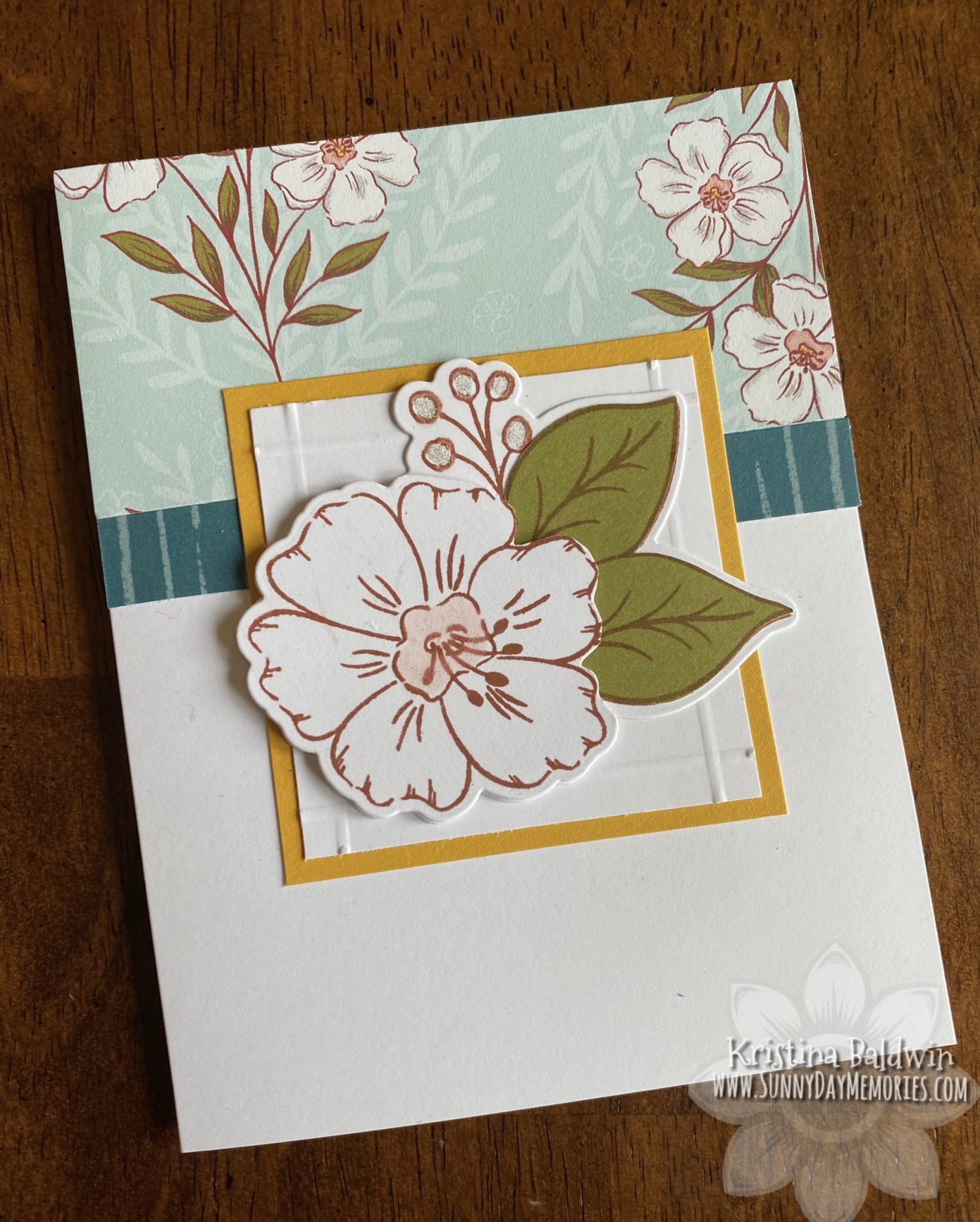 Daisy Meadows Floral Card