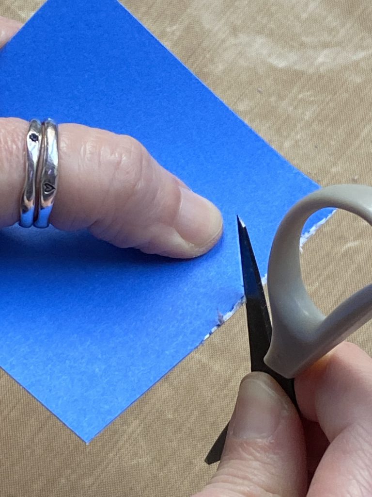 3 Techniques with CTMH's White Core Cardstock Scissor Distressing