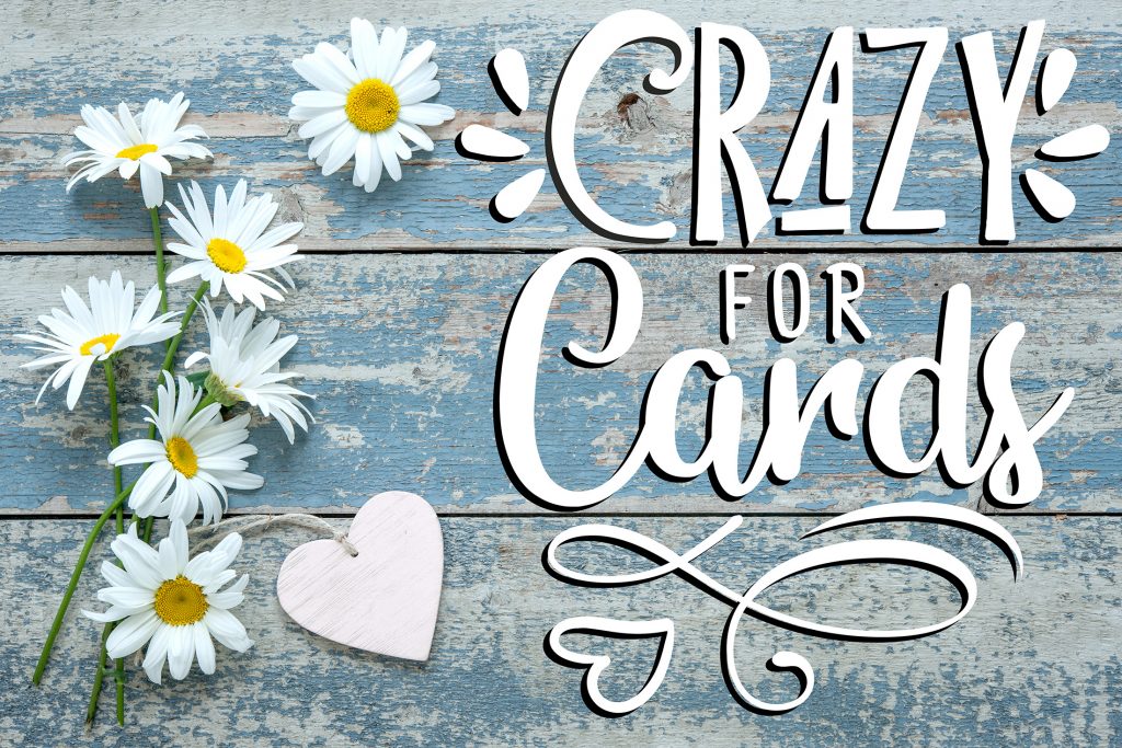 Crazy for Cards Spring Daisies Logo