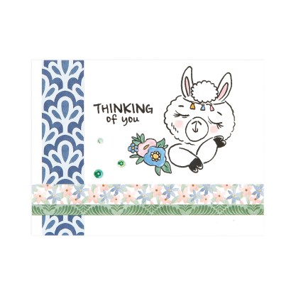 CTMH Thinking of You Llama Card