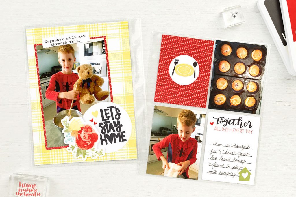 CTMH Let's Stay Home Layouts