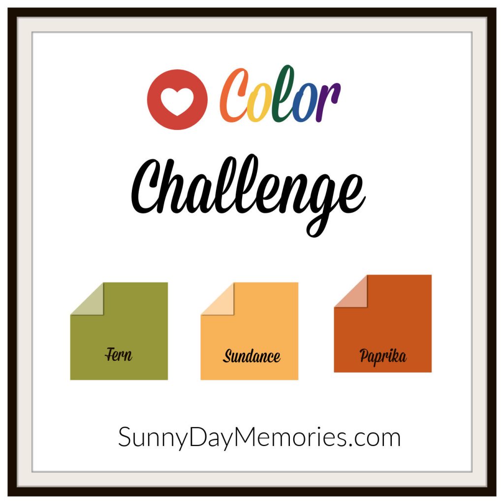 April 19, 2021 SunnyDay Memories Color Challenge