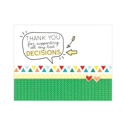 CTMH Bad Decisions Card