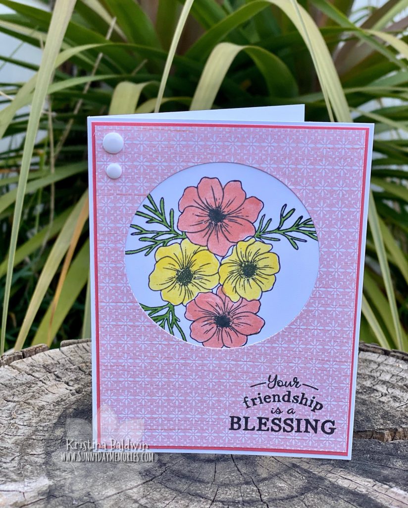 CTMH Your Friendship is a Blessing Card
