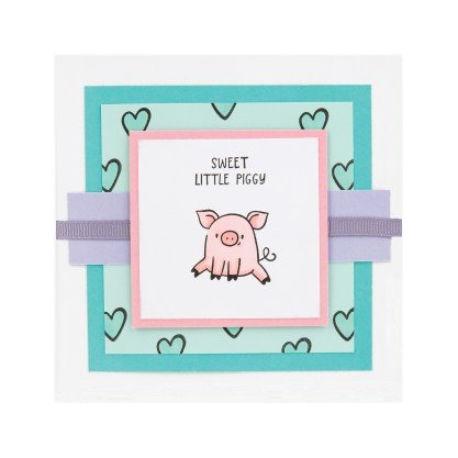 CTMH These Little Piggies Mini Album Cover