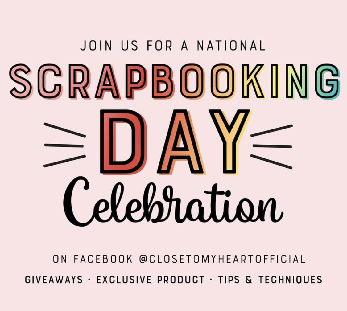 CTMH National Scrapbooking Day Celebration