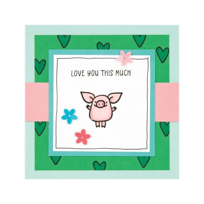 CTMH These Little Piggies Mini Album Closing Page