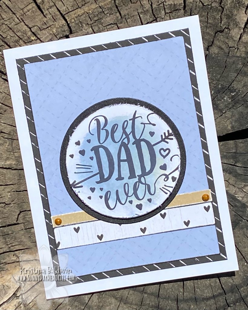 CTMH Best Dad Ever Card
