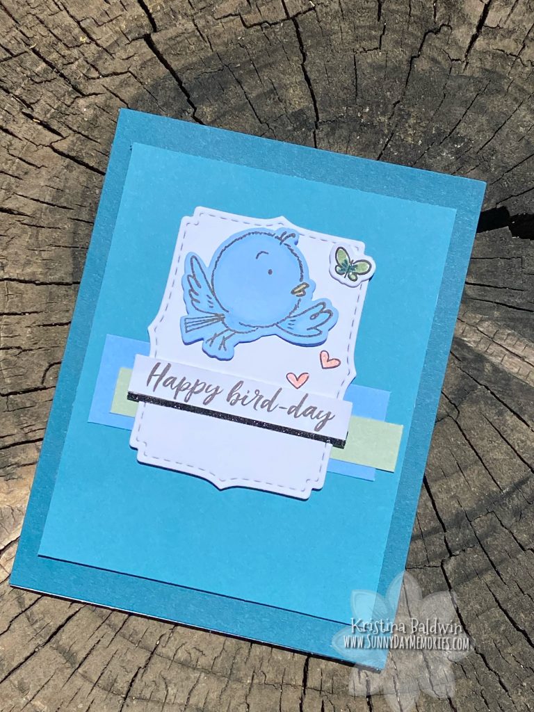 A Sweet Happy Bird-day Card