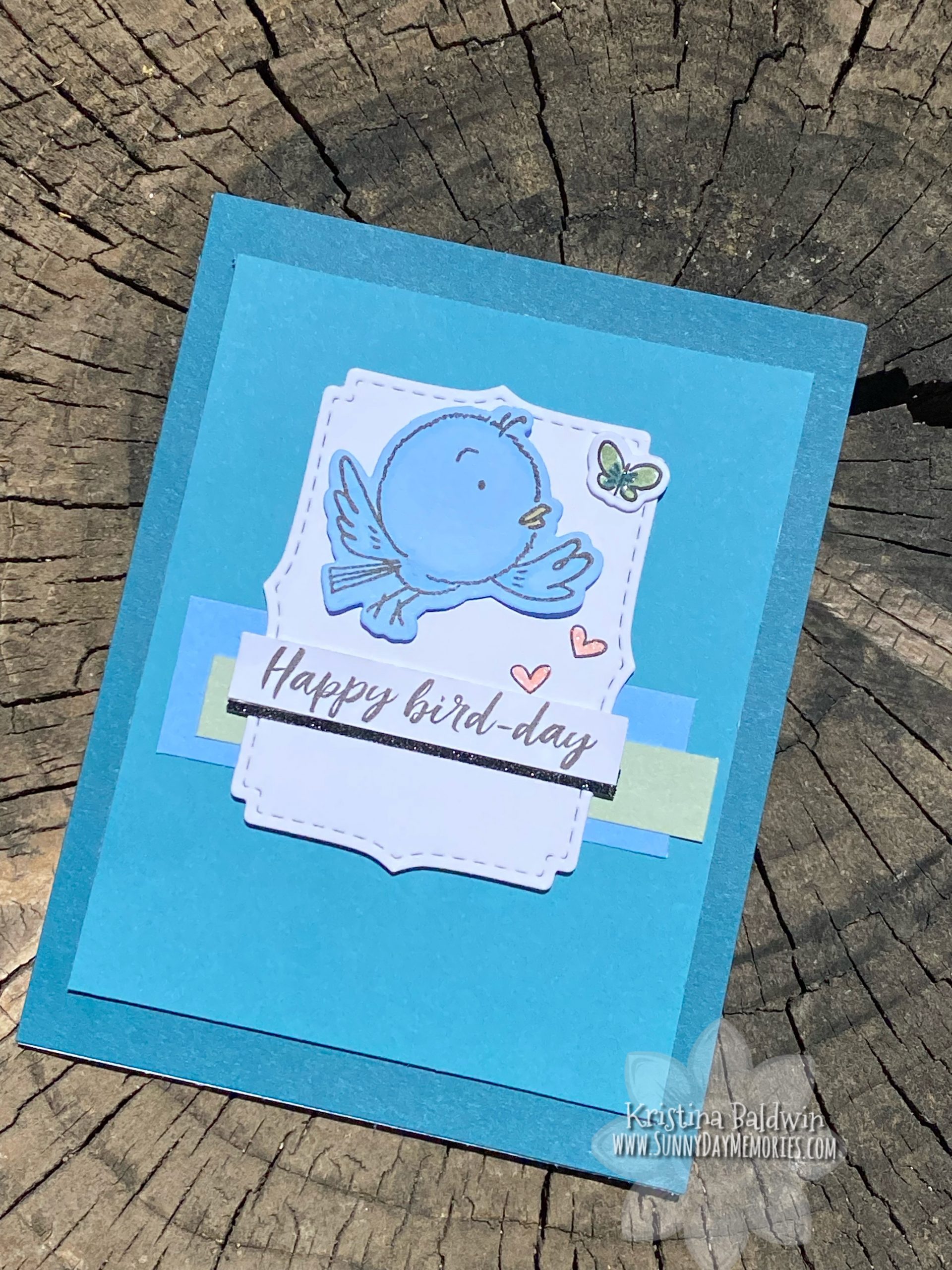 CTMH Bird-day Card