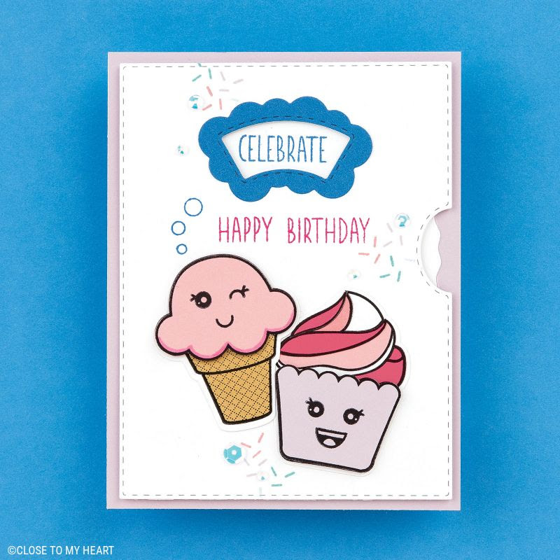 CTMH Desserts a la Whirl Spinner Card