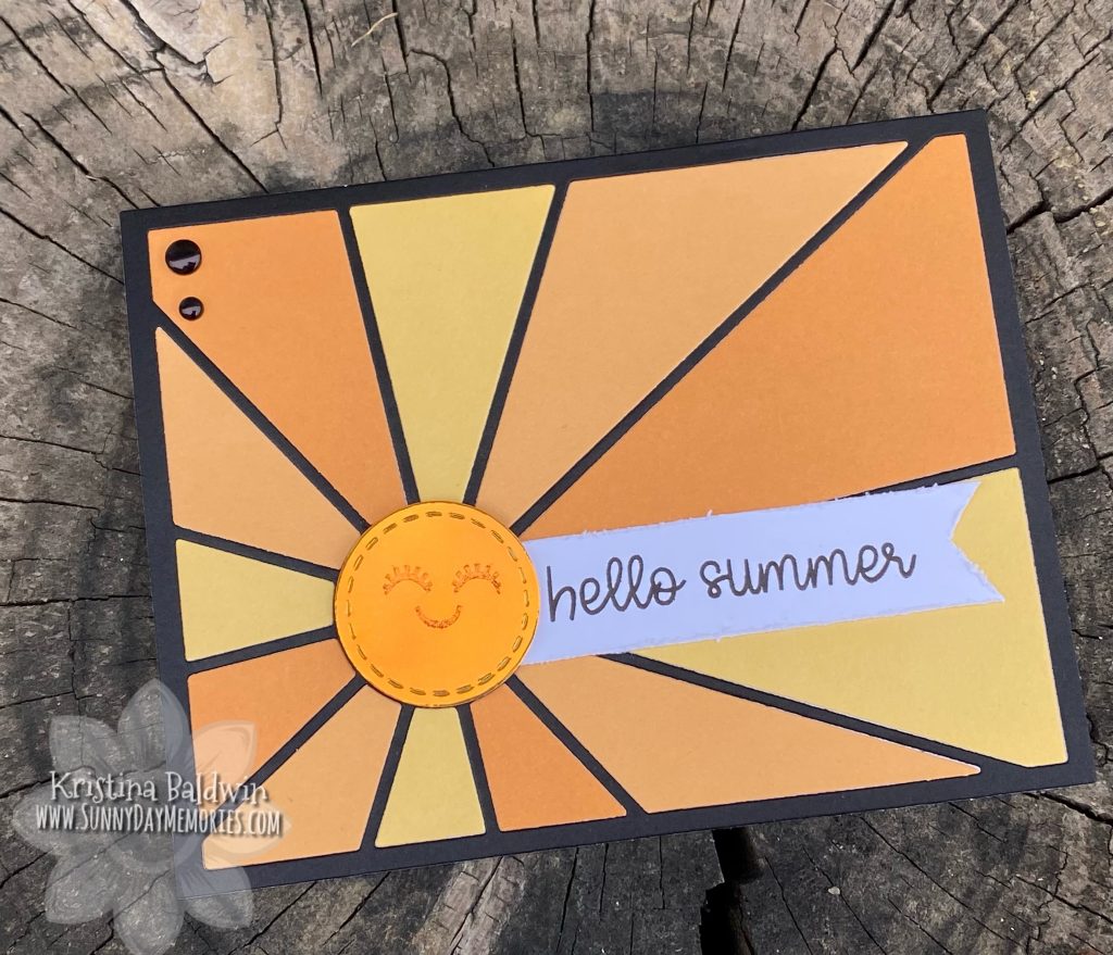 CTMH Hello Summmer Card