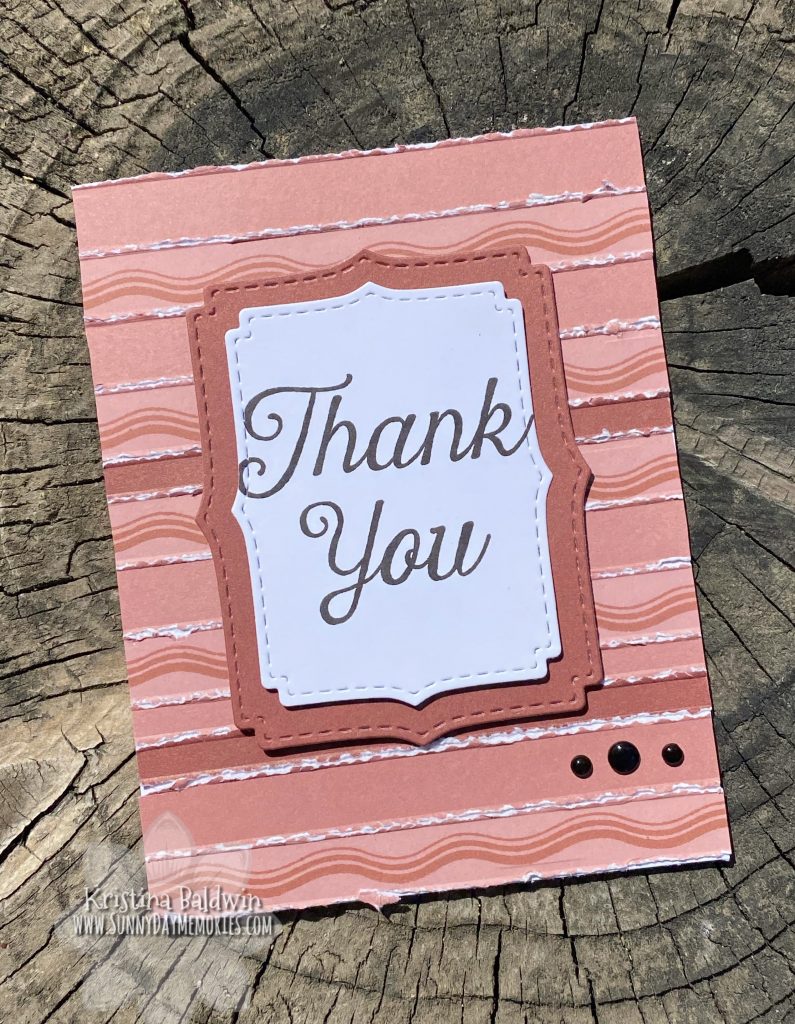 Outdoor Borders Thank You Card