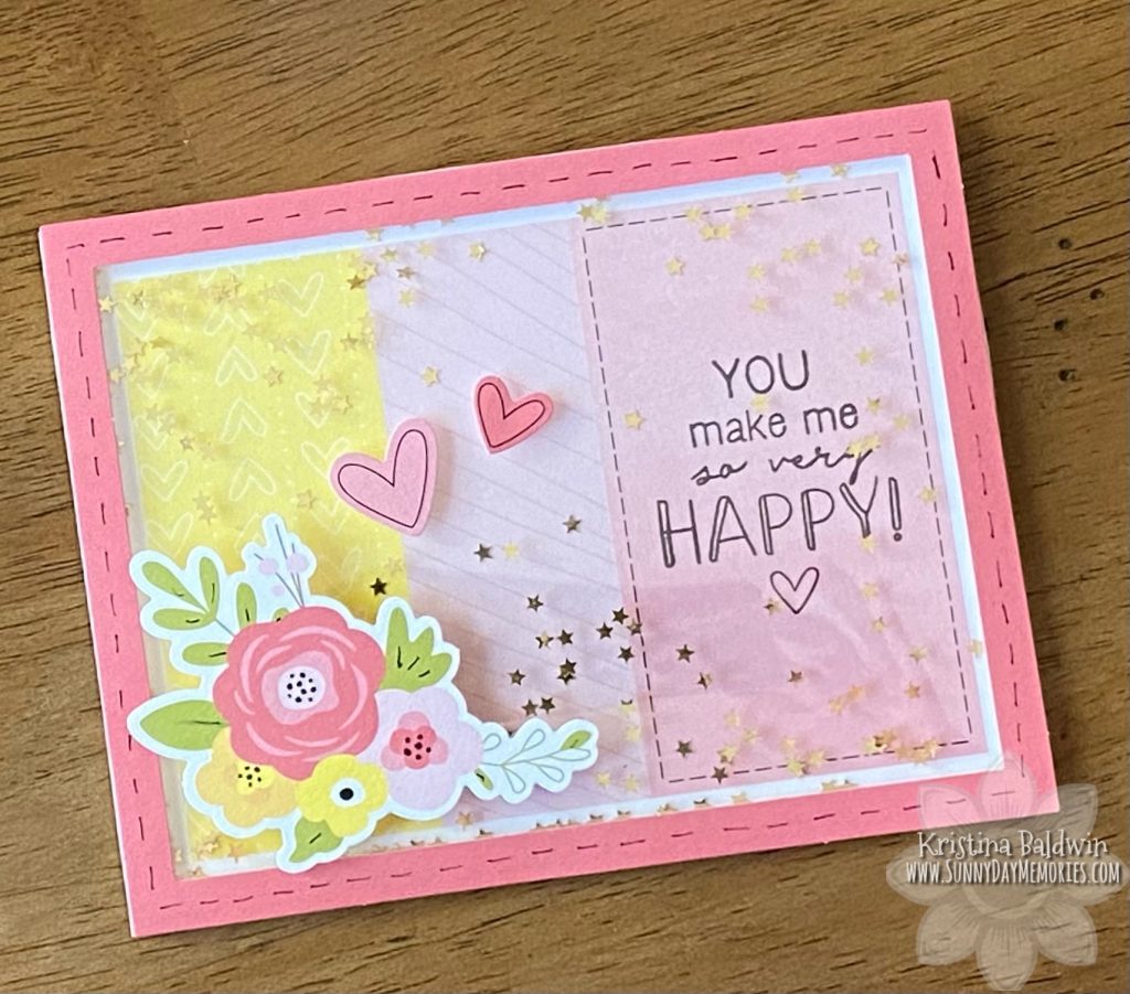 CTMH Craft with Heart Cardmaking Kit Shaker Card