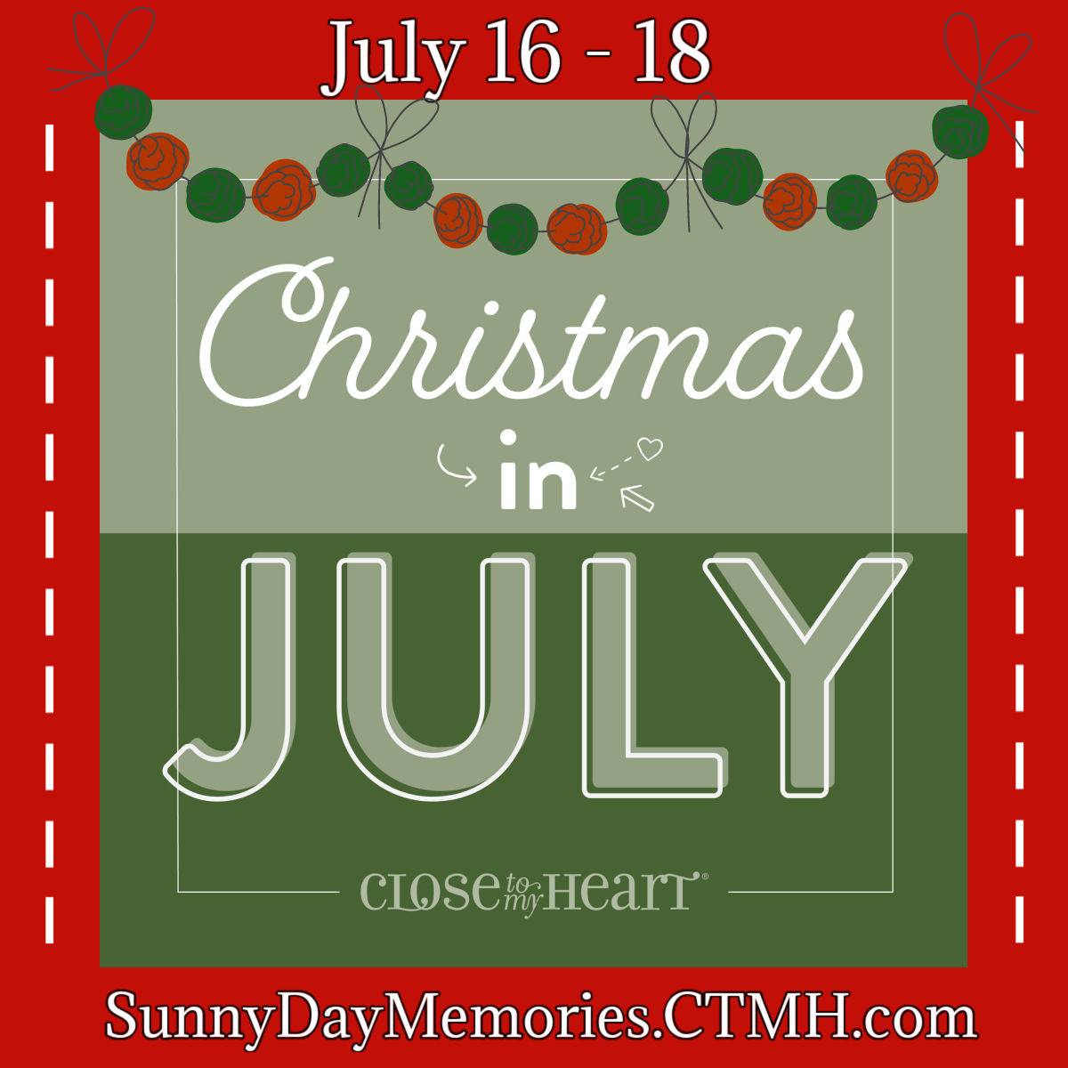 CTMH Christmas in July Sale
