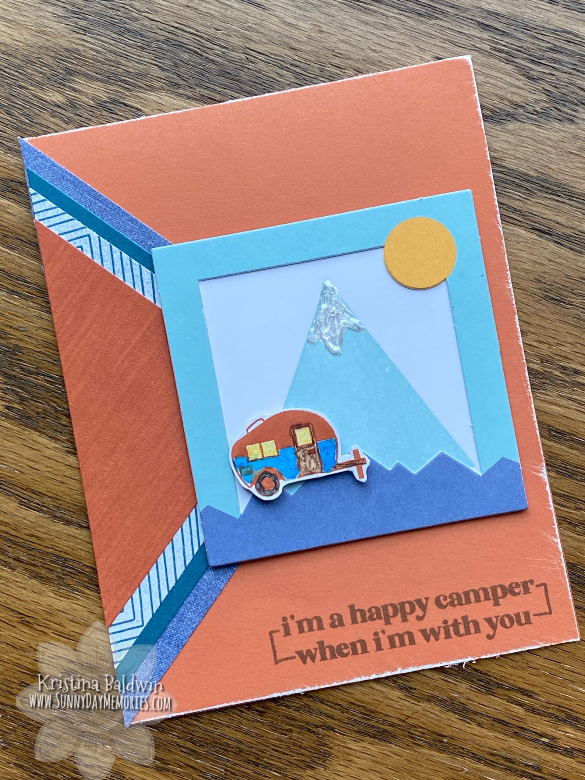 CTMH Happy Camper Mystery Card