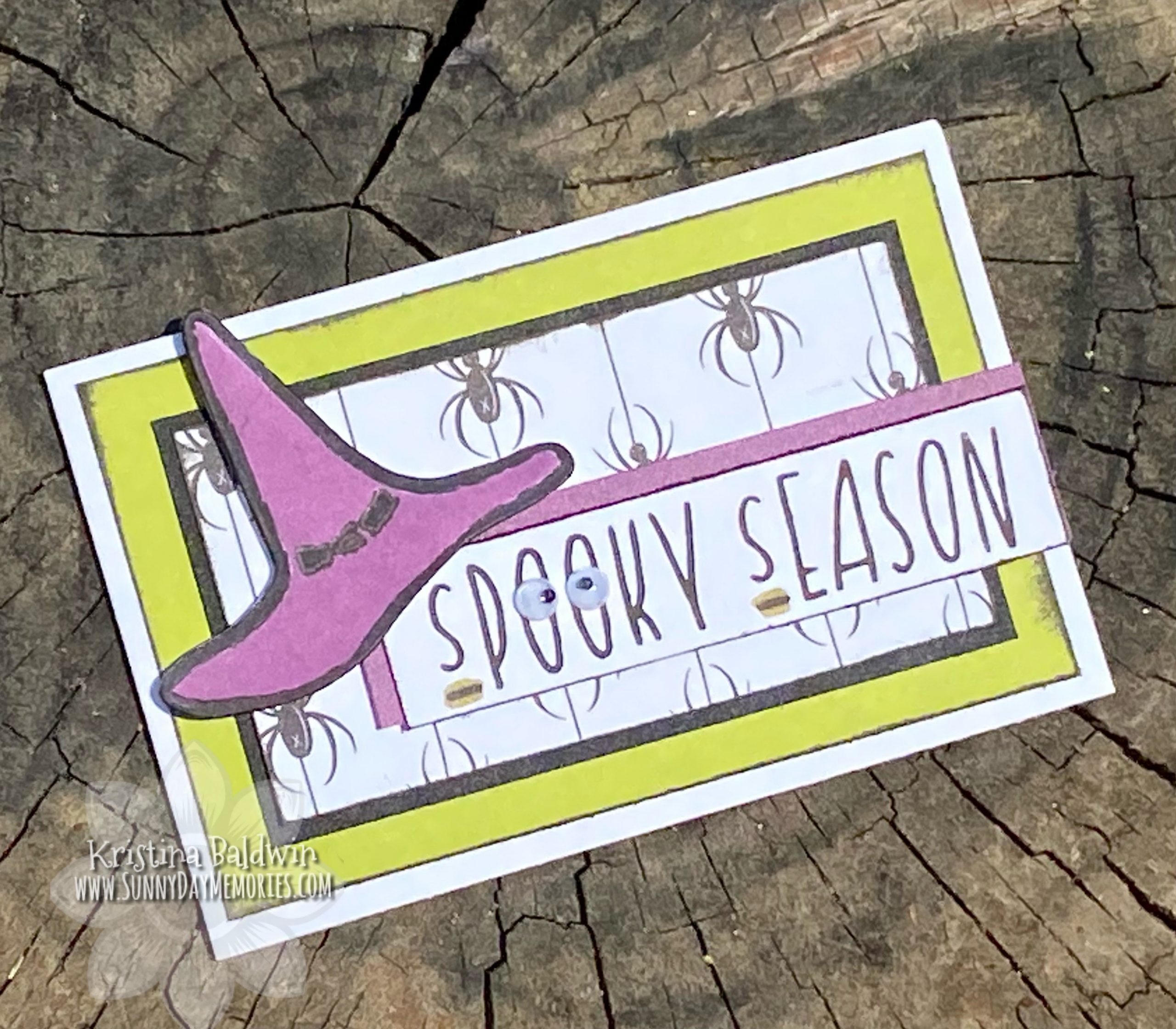 Spooky Season Mini Slimline Card