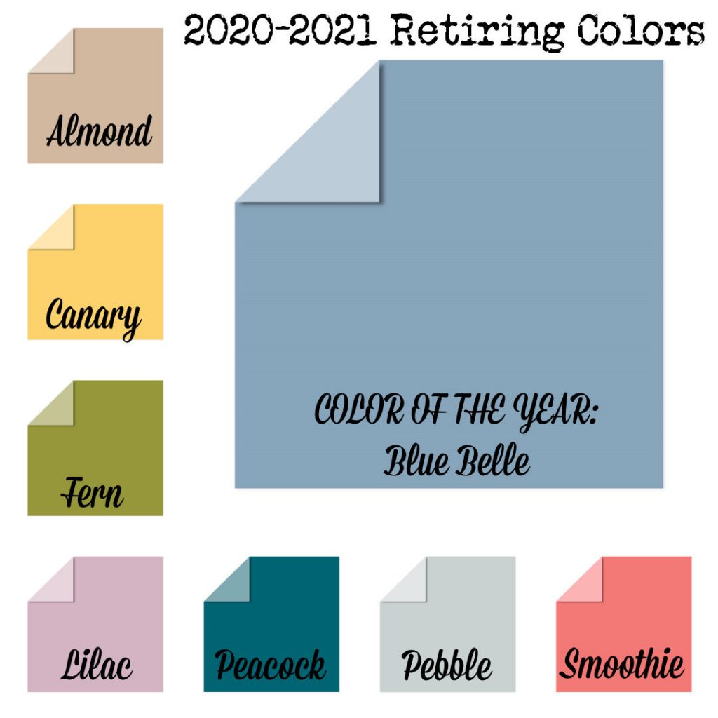 CTMH's 2020-2021 Retiring Colors
