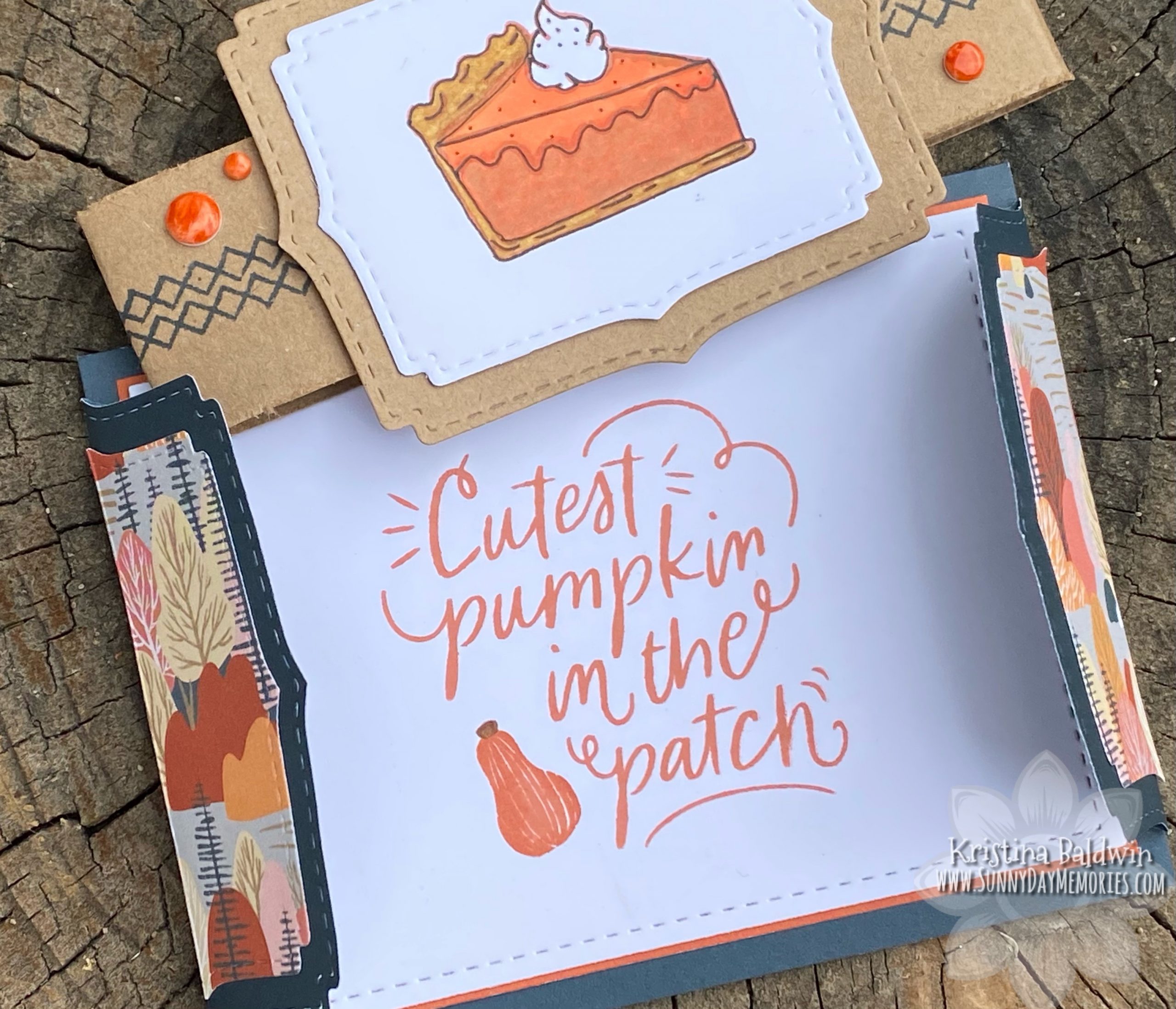 CTMH Cutest Pumpkin in the Patch Card