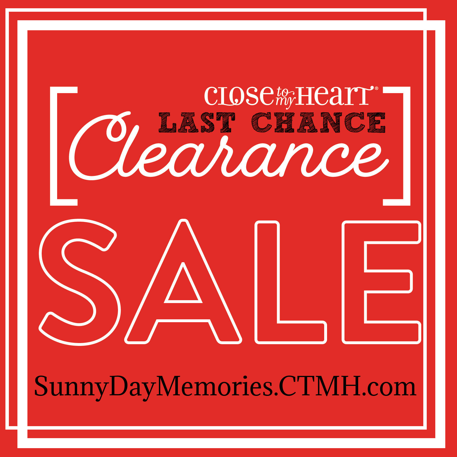 Last Chance Summer Sale