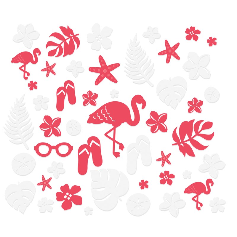 CTMH Deck the Palms Tropical Acrylic Shapes