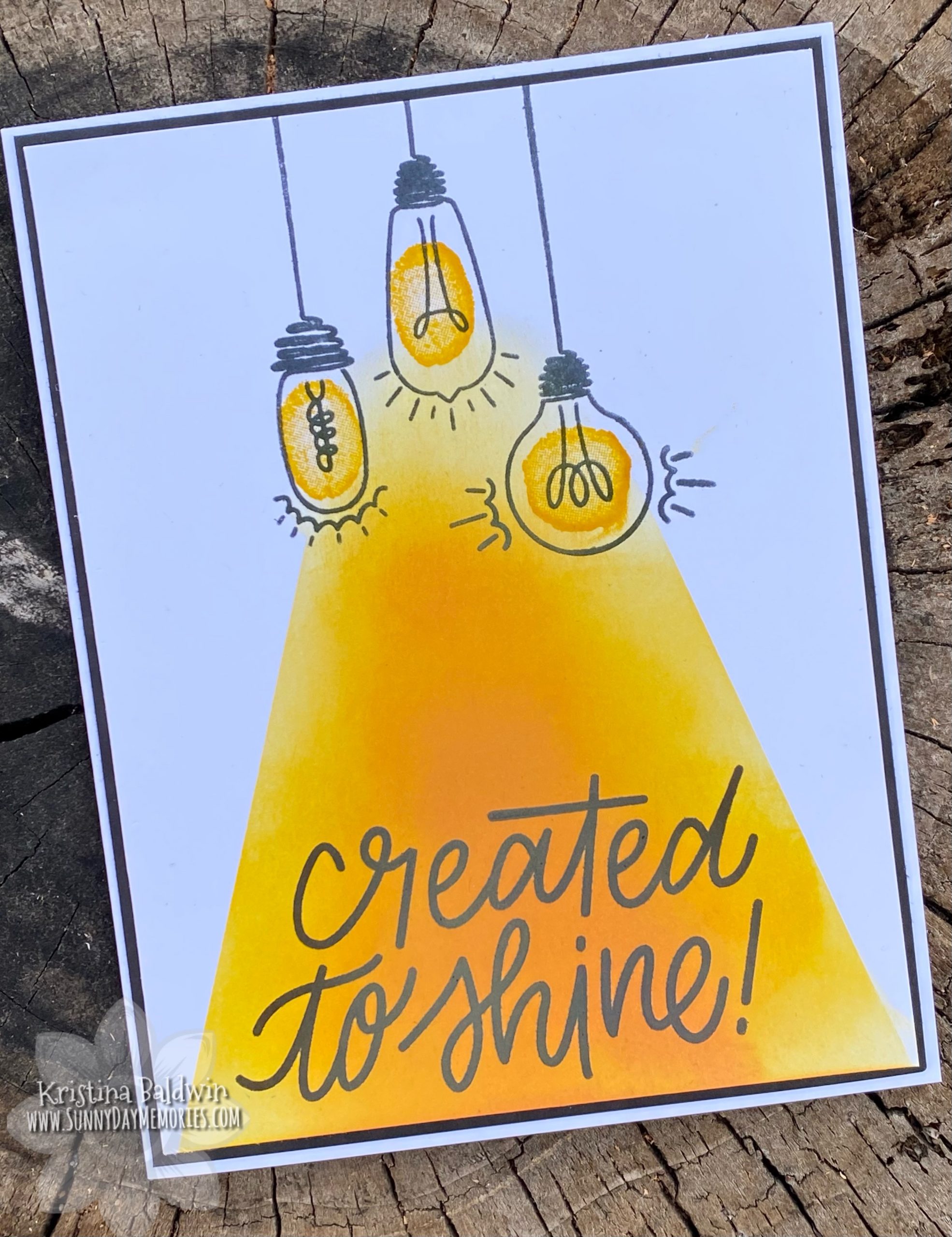 CTMH Created to Shine Card