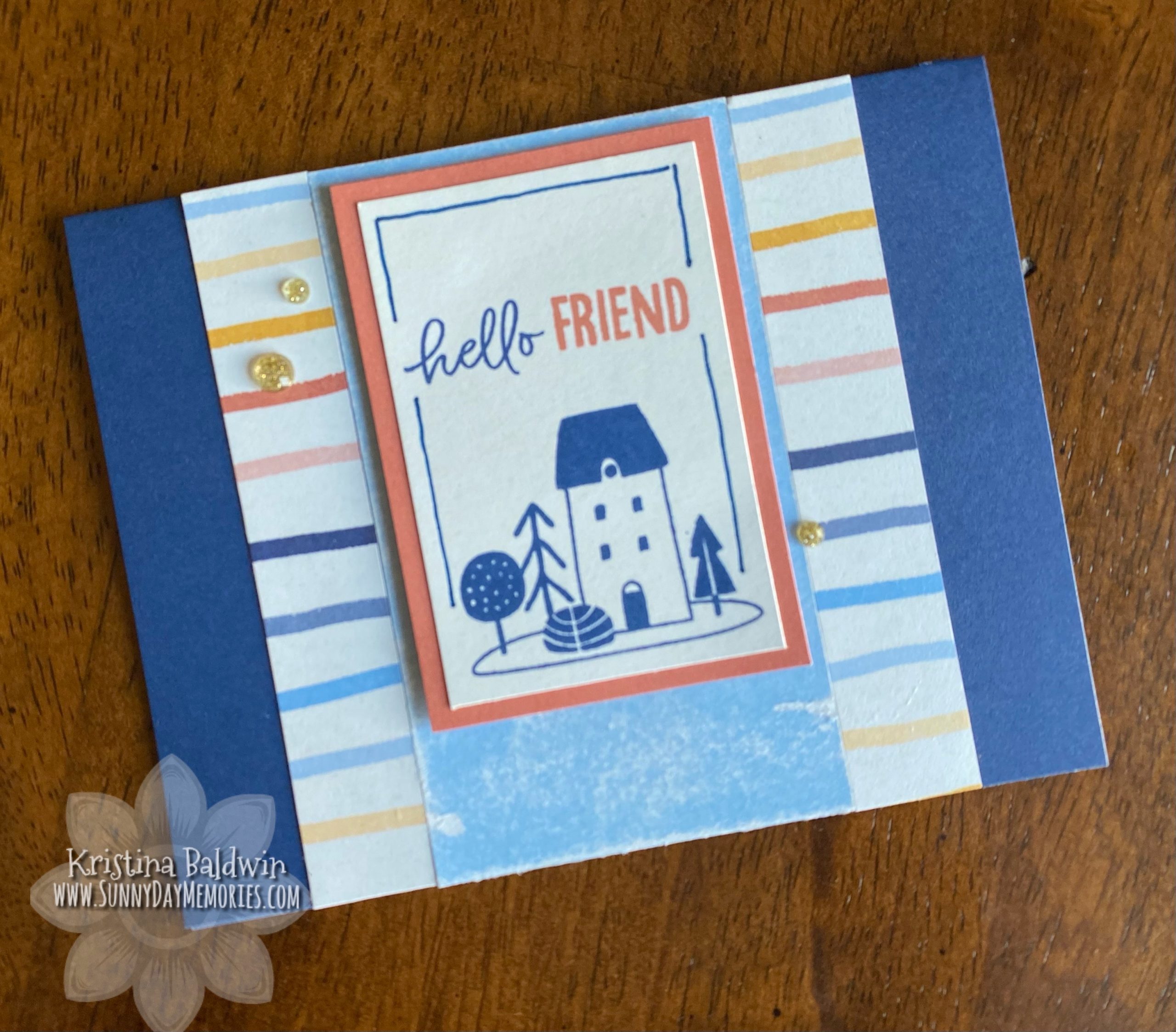 CTMH Hello Friend Card