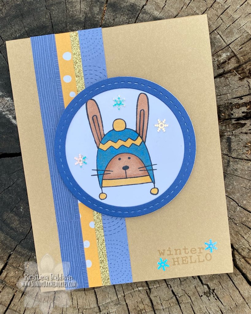 An Adorable Winter Hello Card