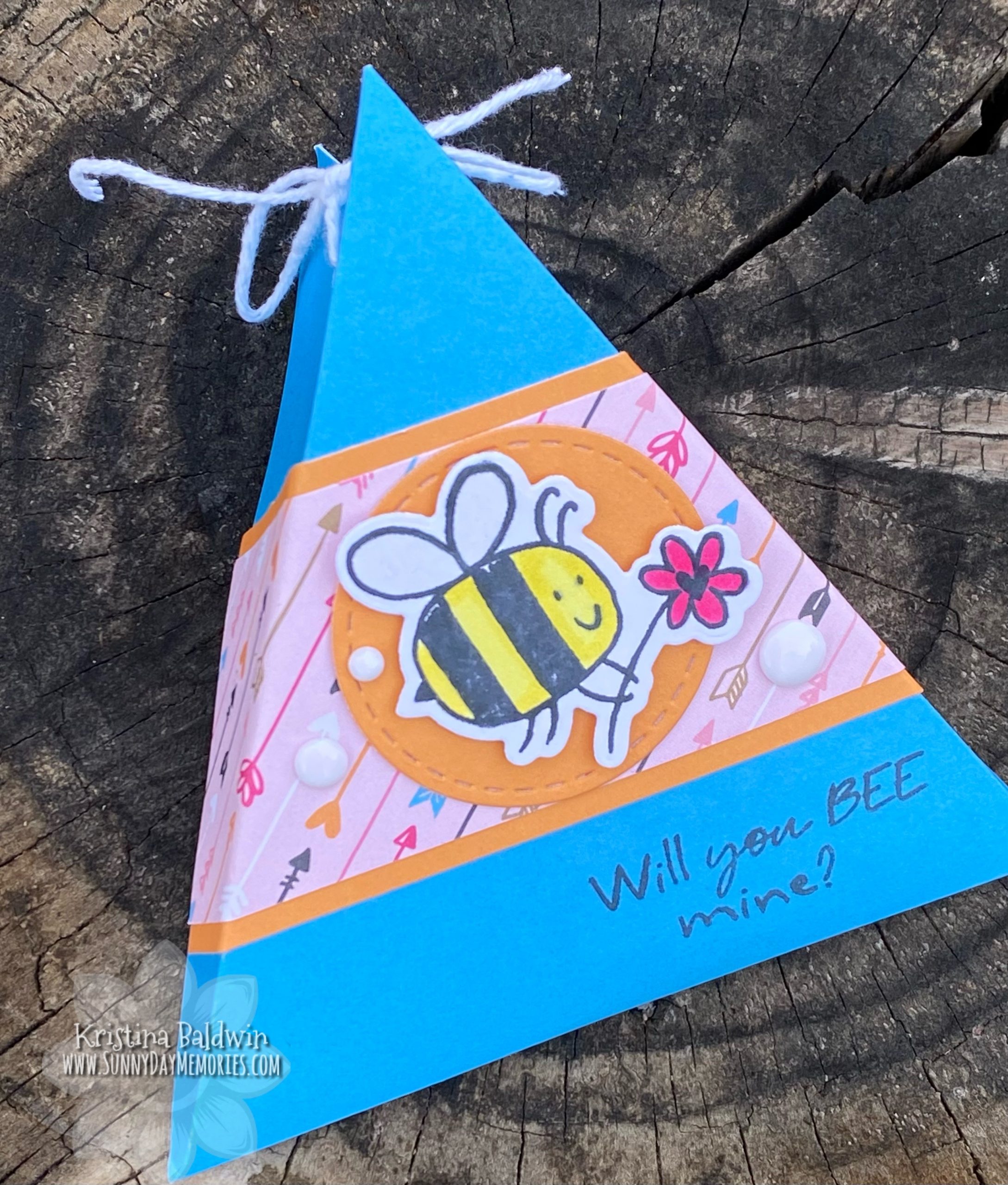 CTMH Bee Mine Punny Valentines Treat