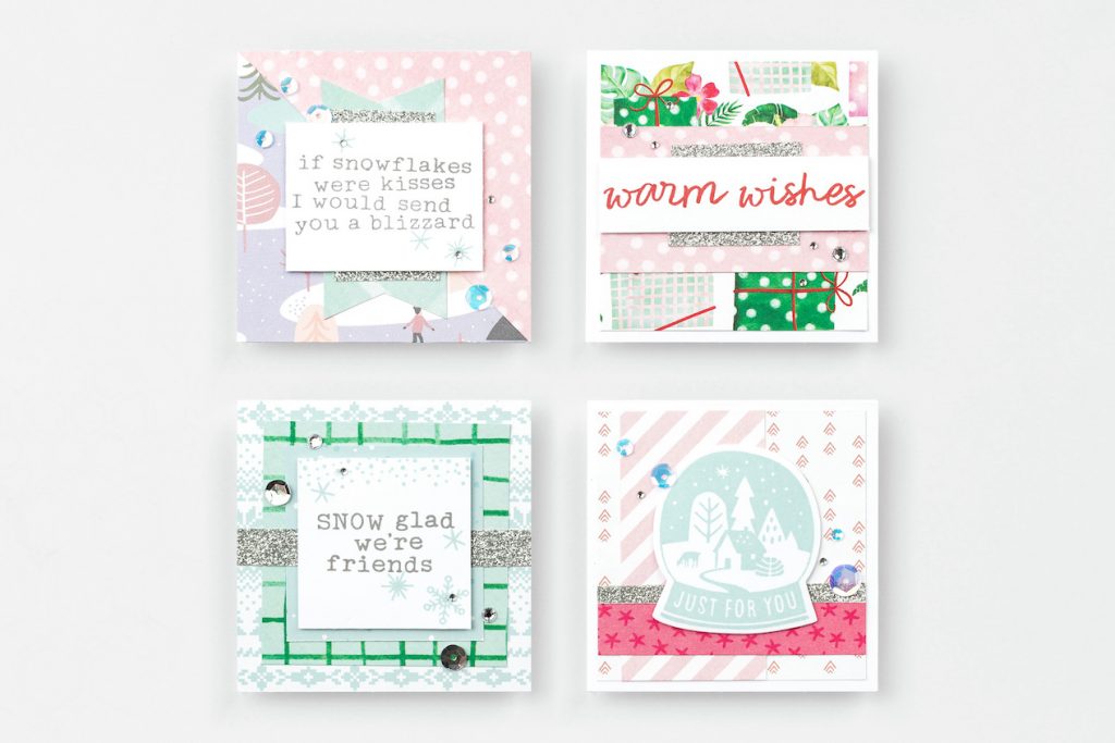 FREE 4 Mini Card Patterns