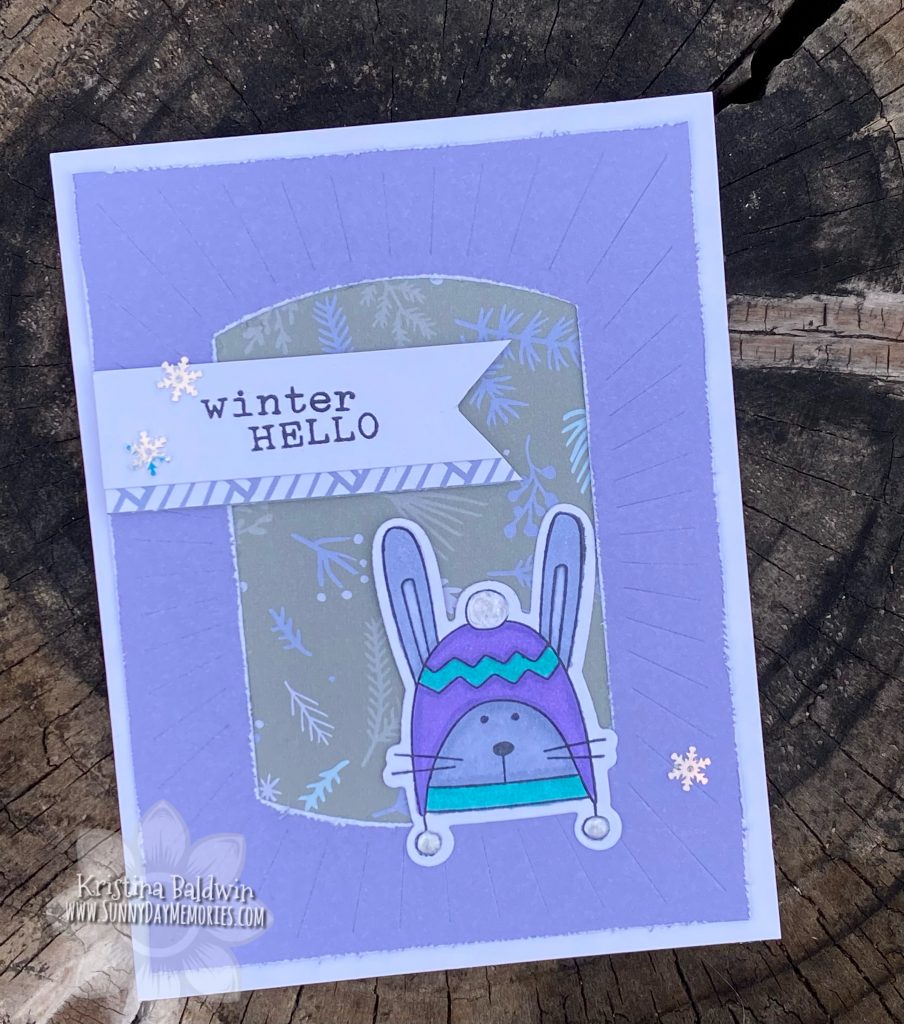 A Winter Hello Card