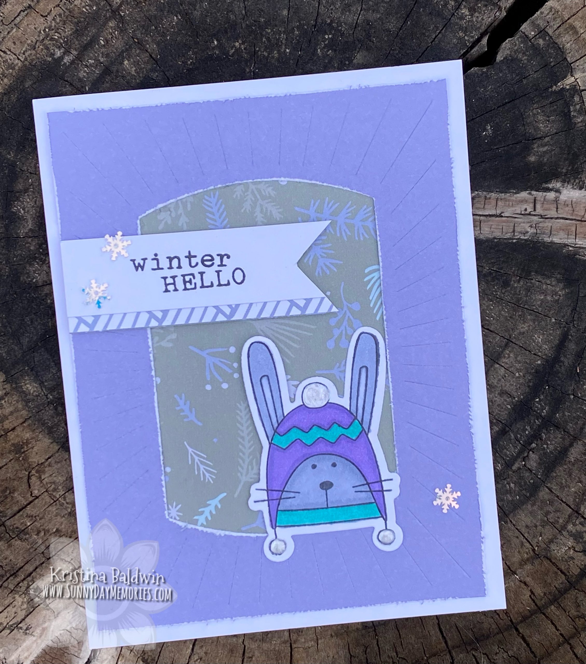 CTMH Hello Winter Card