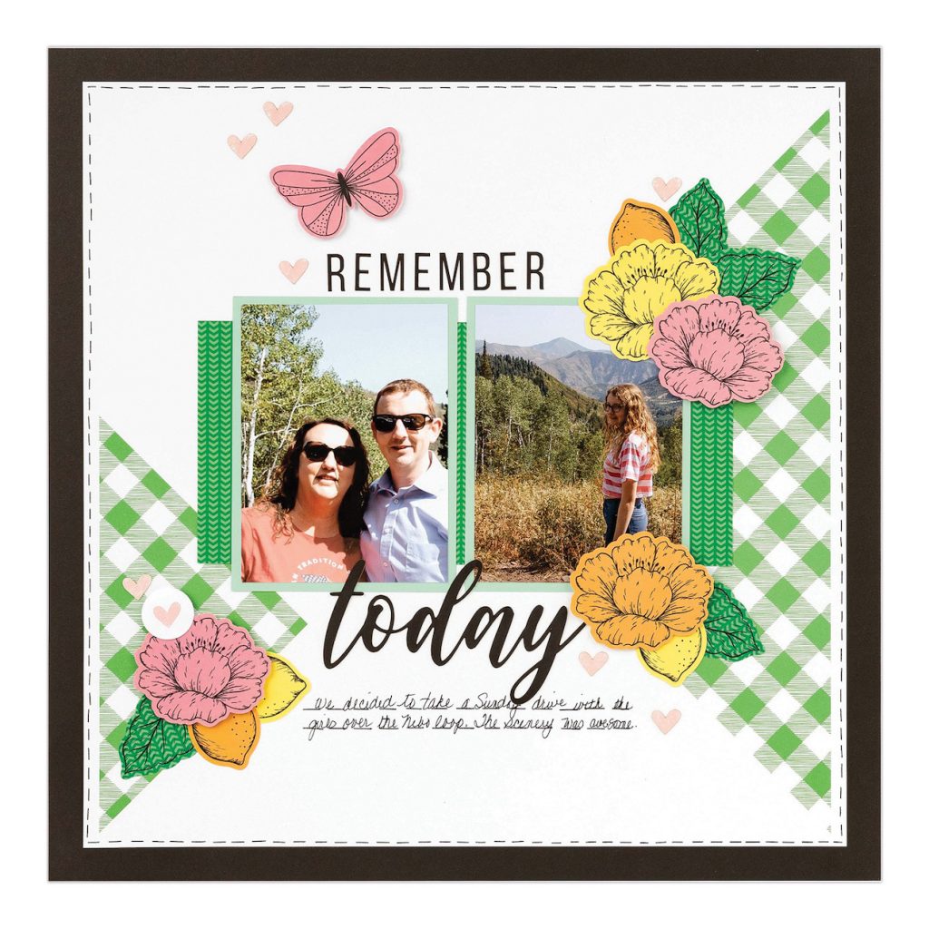CTMH Remember Today Layout 7