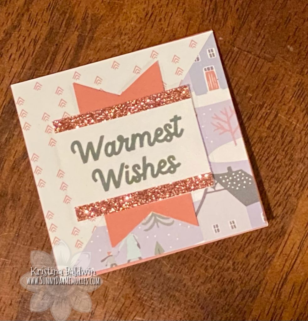 CTMH Warmest Wishes Card
