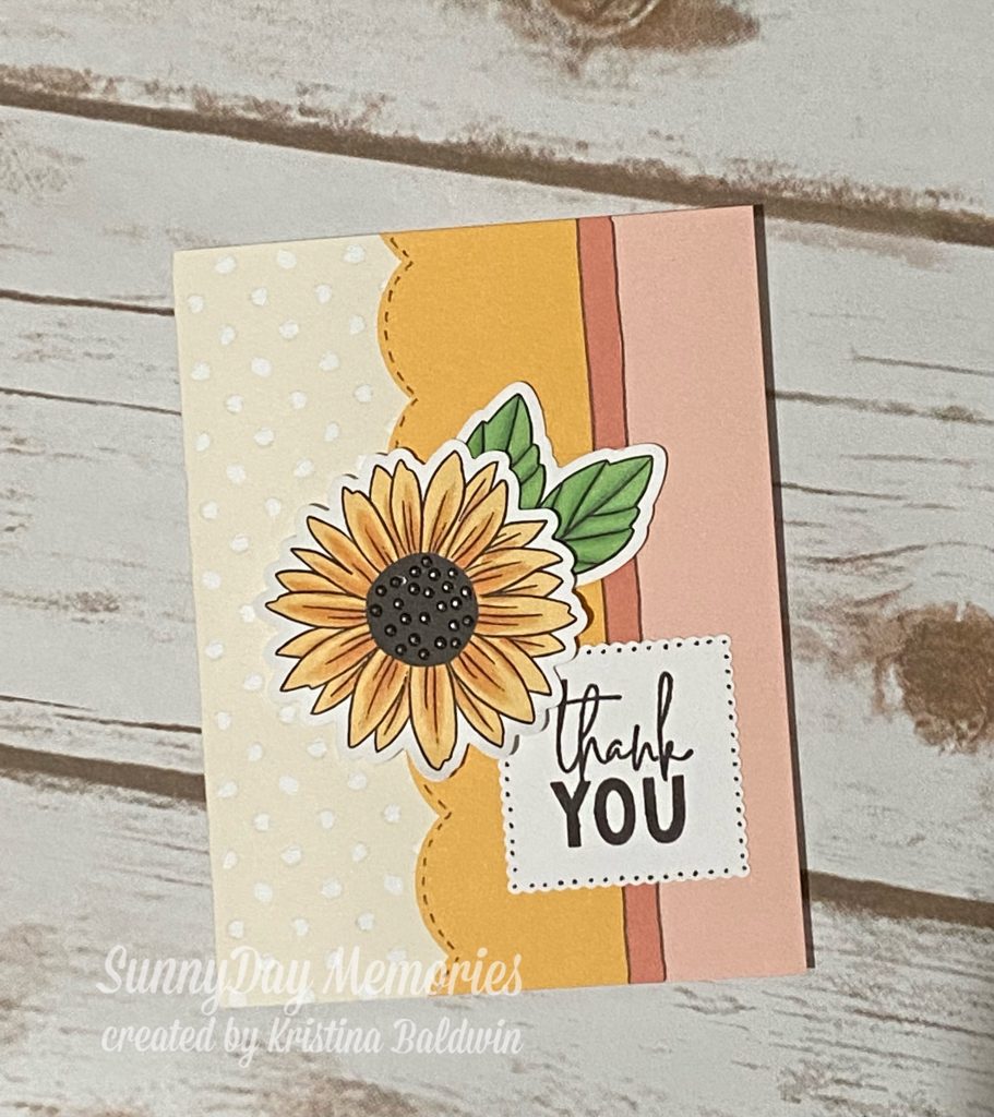 Altered CTMH Craft with Heart Sunflower Card