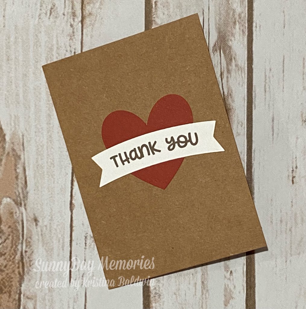 Simple Thank You Card