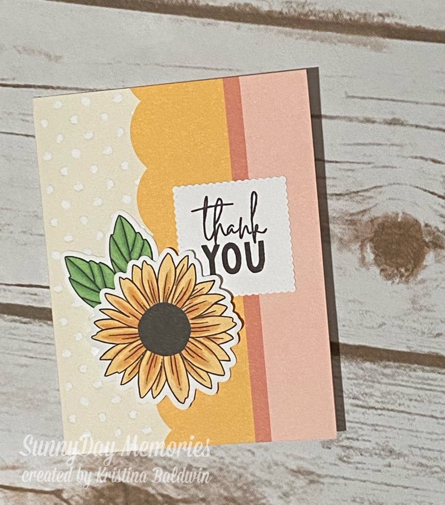 CTMH Craft with Heart Sunflower Card