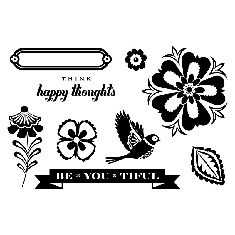 CTMH's Happy Thoughts Stamp Set